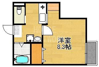 【間取り】 | ルミノール西陣