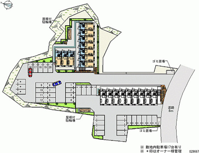 【駐車場】 | レオパレス里Ⅱ | 画像4
