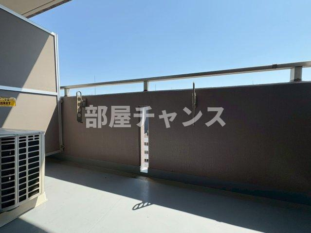 ウェステリア西大須のバルコニー