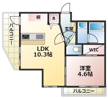 エクセレントシティ市川マスタリーの間取り
