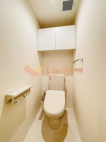 久留米市上津町のアパートのトイレ|同建物別タイプの写真です