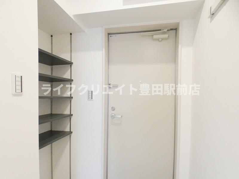 MELDIA長沼Ⅱの玄関