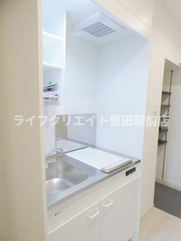 MELDIA長沼Ⅱのキッチン