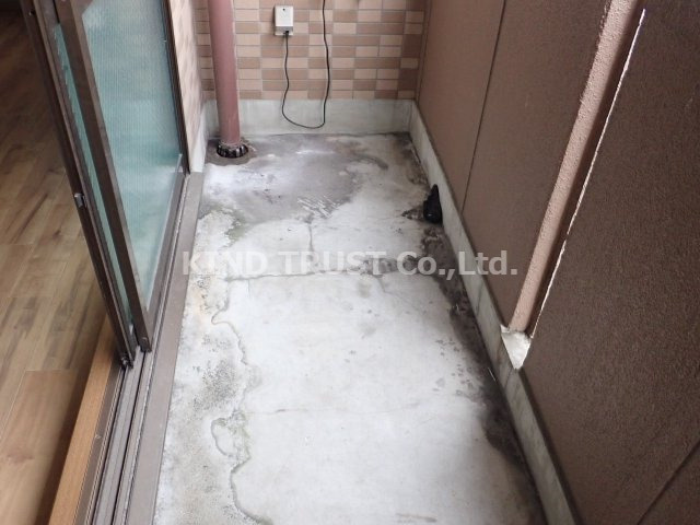 ドエル南森町のバルコニー|落ち着いた時間を過ごせるバルコニーです