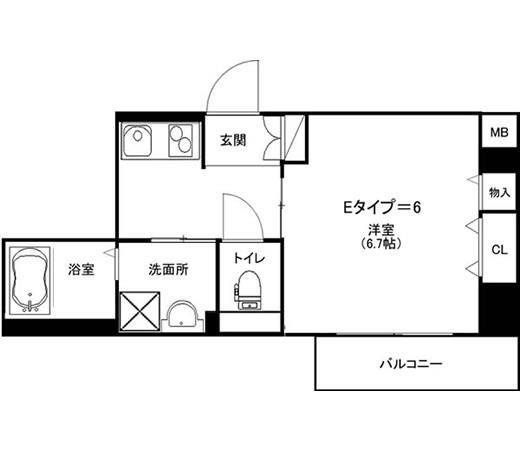 【間取り】 | コートドール高槻