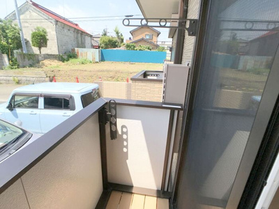 【バルコニー】 | コスモス薬師 | 外からの目が気にならないバルコニーで洗濯物が干せます