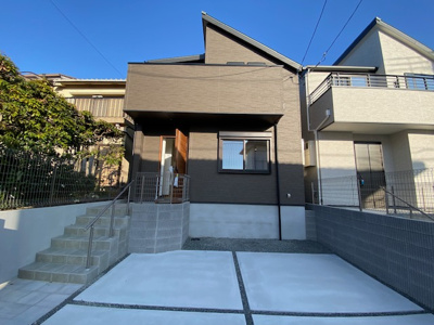 【外観】 | 神戸市須磨区緑が丘2丁目　新築戸建1号地　仲介手数料無料！ | 外観です