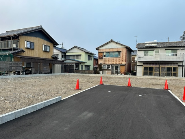 4区画分譲地　高富の外観|私道