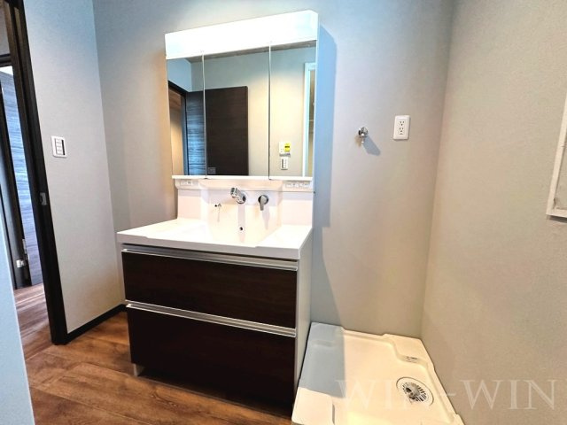 ガーデンハイツの独立洗面台