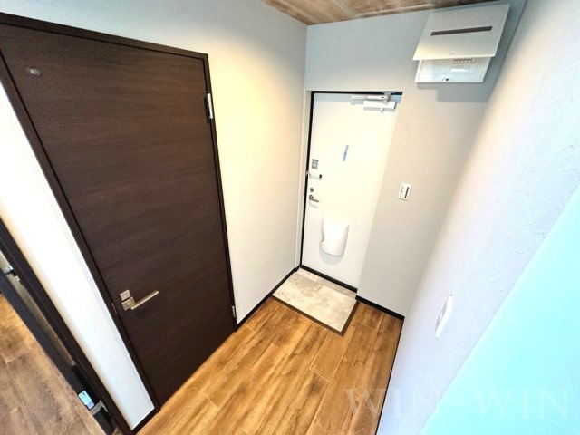 ガーデンハイツの玄関