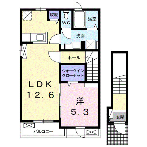 ブリッサの間取り|間取図