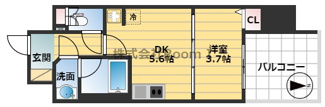 【間取り】 | ルフォンプログレ堺筋本町タワーレジデンス