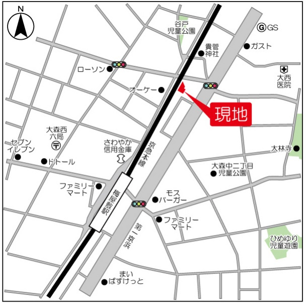 Personnes Bonheur(ペルソンボヌールの地図