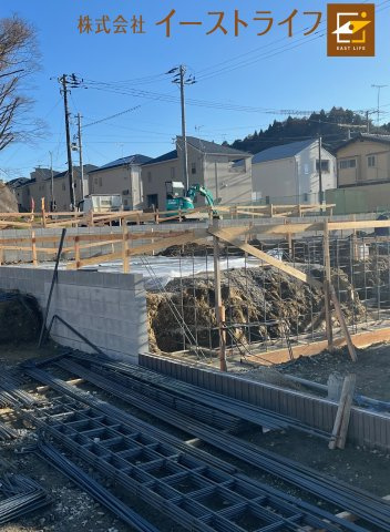 鹿島町船戸第5　全12棟の前面道路含む現地写真|ご参照ください。2024.3月中旬完成予定です。2023.12月撮影。当社ではいわき市の新築建売などの物件を数多く取り扱っております。気になることがございましたら、お気軽にご連絡ください