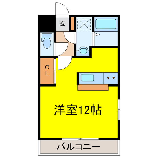 【間取り】 | リッツレジデンスC | 是非エイブル宇都宮東店へ！TEL028-614-3103