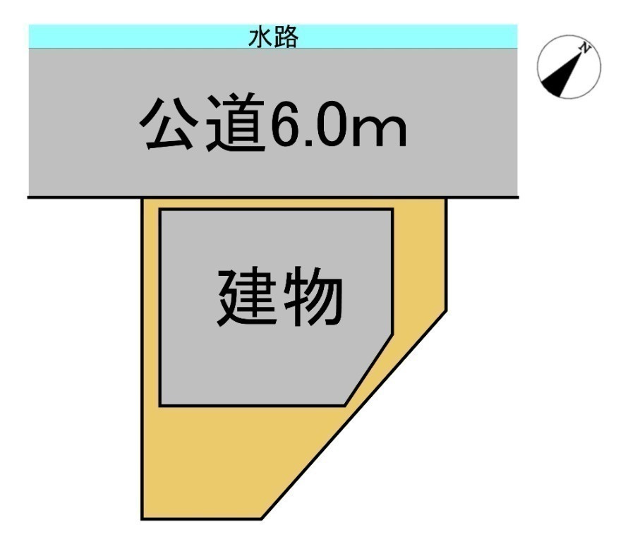 中古戸建　岐阜市昭和町１丁目　昭和５５年築の区画図|区画図