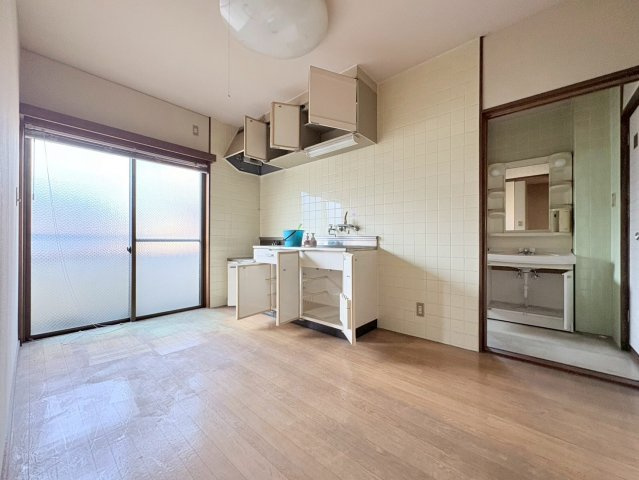 中古戸建　岐阜市昭和町１丁目　昭和５５年築のキッチン