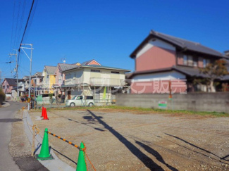 【その他】 | 大和郡山市新木町の新築一戸建 全３区画 | 現地写真（建物の建築工事を開始する前に撮影したものです）※現地に係員は常駐しておりません。