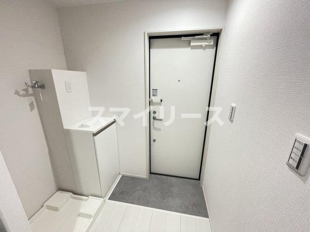 クレア天王台の玄関