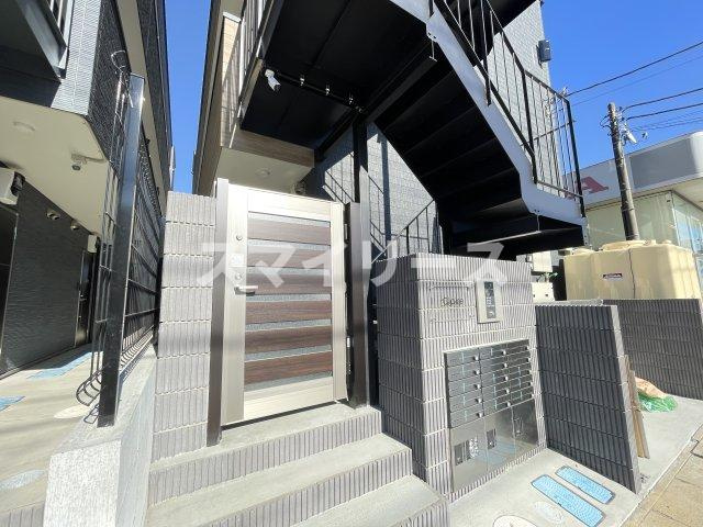 クレア天王台のエントランス