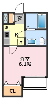 クレア天王台の間取り