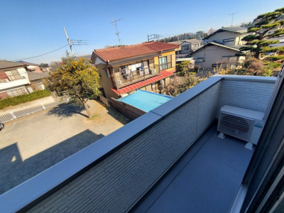 【バルコニー】 | ジーメゾン岩槻モデラート | バルコニー付きです