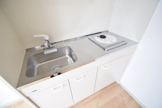 トレーフルのキッチン|ひと口ＩＨコンロ