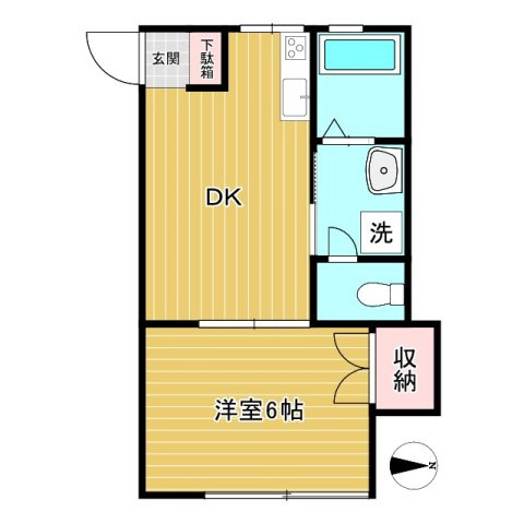 【間取り】 | コーポパストラルⅢ