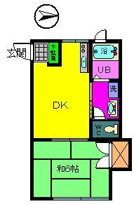 【間取り】 | コーポパストラルⅢ