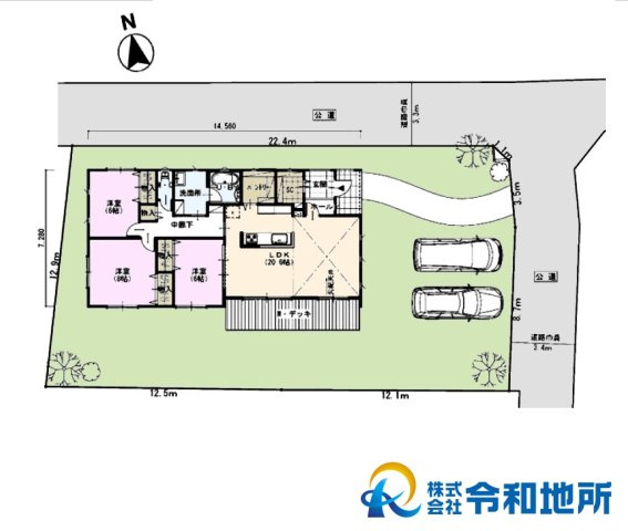 未入居戸建　茅ヶ崎市堤の間取り