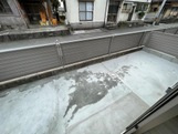 熊本市西区松尾１丁目のアパートのバルコニー