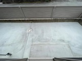 熊本市西区松尾１丁目のアパートのバルコニー
