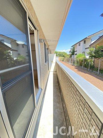 ハイツ９４３　Aのバルコニー