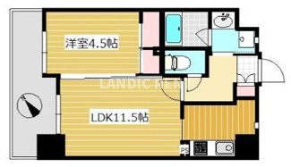 【間取り】 | ラ・フルール博多駅南