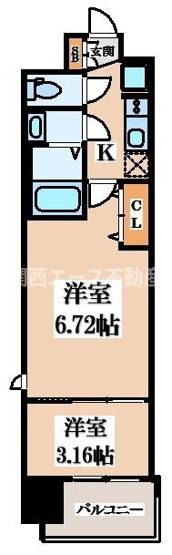 【間取り】 | AELL OSAKA EAST