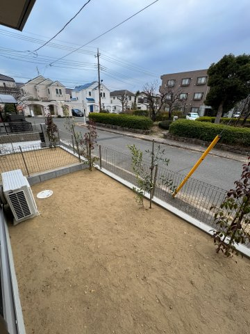府中市四谷3丁目戸建の庭