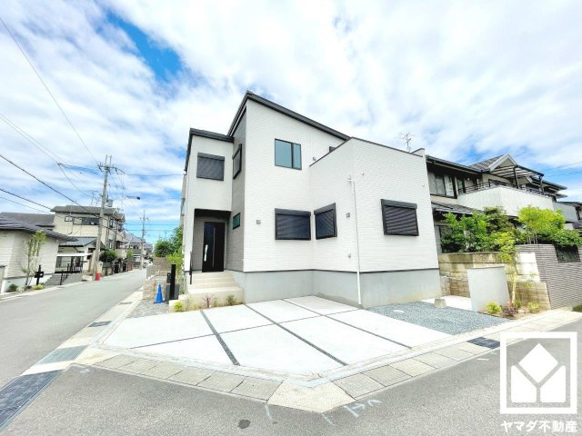 宇治市伊勢田町砂田の前面道路含む現地写真