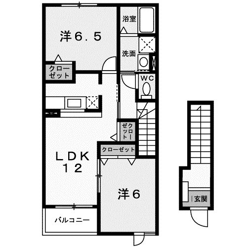 【間取り】 | セレノ・カーサ・Ｓ　Ⅱ