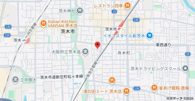 イソラーナの地図