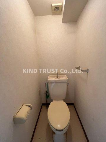 中崎西ハイツのトイレ|清潔感のあるトイレです