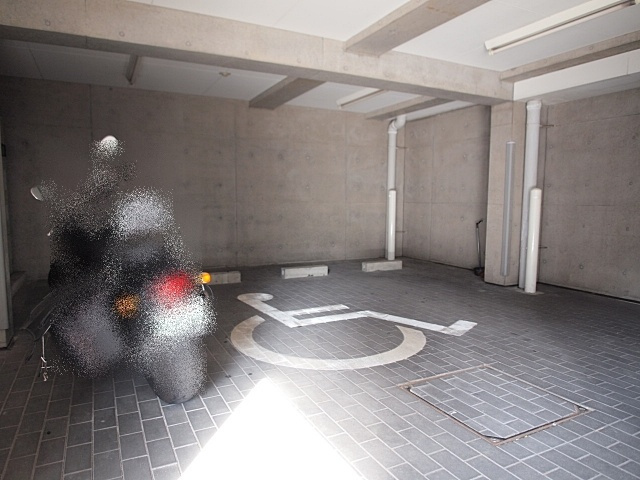 メネダスの駐車場