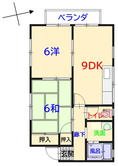 【間取り】 | エステート広D