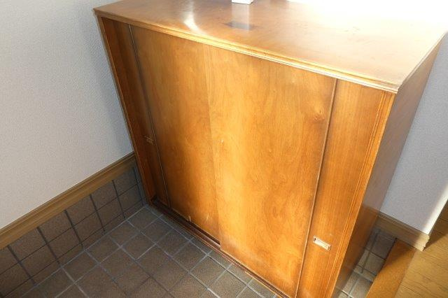 倉敷市酒津のテラスの内装|シューズボックス