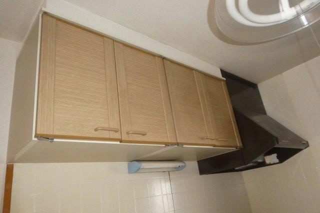 【キッチン】 | 酒津秋山貸家 | キッチン上収納