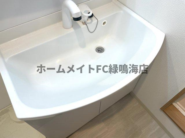 エムズハウス鳴海の洗面所