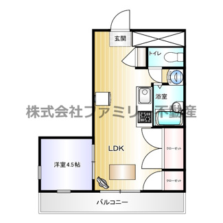 【間取り】 | グラスヒル平潟B