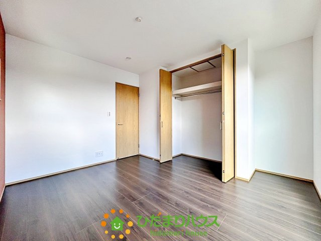 久喜市上町　新築一戸建て　04　クレアスタウン　の収納|お片付けが苦にならないたっぷり収納できるクローゼット。