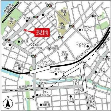 【地図】 | ミリアレジデンス押上