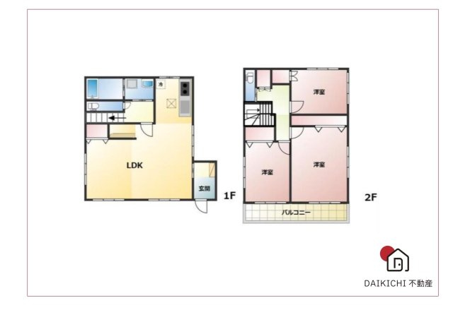 【間取り】 | 熊谷市円光１丁目　中古戸建