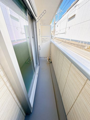 【バルコニー】 | AK都賀 | ※同物件、同タイプ、間取り反転のお部屋です